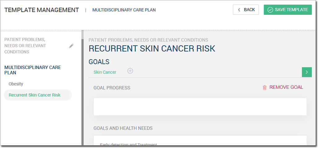 MD Care Template Edit Recurrent Skin Cancer Risk